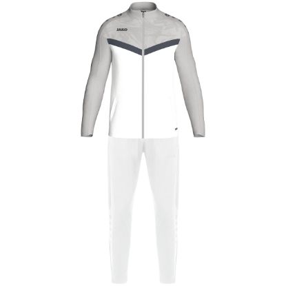 Afbeeldingen van Polyesterpak Iconic wit/zachtgrijs/antra light